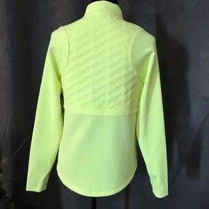 Avia Yellow Quilted Running Jacket NWT, Size Small